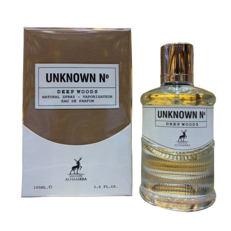 Парфумована вода унісекс Alhambra Unknown N Deep Woods 100 мл — оригінал, ОАЕ